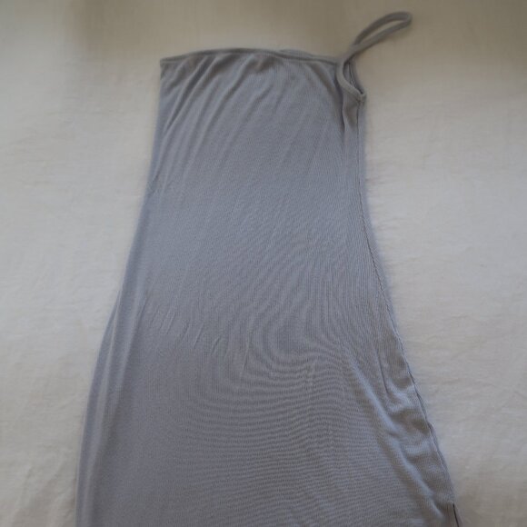 RARE - Joah Brown Knit One Shoulder Mini-Dress - Picture 5 of 8